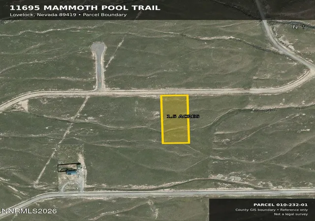 Photo 2 of Land for sale at 11695 Mammoth Pool Rd, Lovelock, NV 89419 | MLS# 260001851 | Listing updated on 2026-09-07