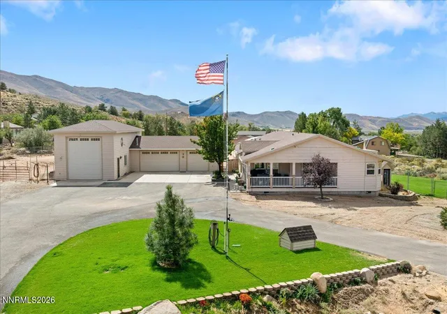 Manufactured home for sale at 320 Mcclellan Dr, Washoe Valley, NV 89704 | MLS# 260011870