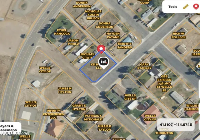 Photo 1 of Land for sale at 189 1st Street #Lot 1, Wells, NV 89835 | MLS# 260012251 | Listing updated on 2026-09-23