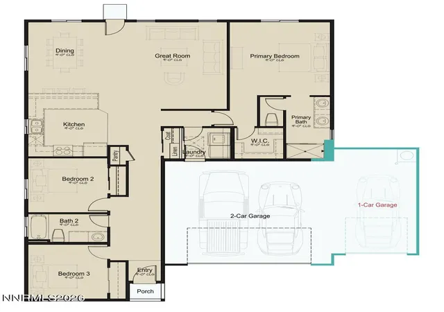Photo 2 of Single family home for sale at 3654 Carson Way #Lot 133, Fernley, NV 89408 | MLS# 260013023 | Listing updated on 2026-10-11