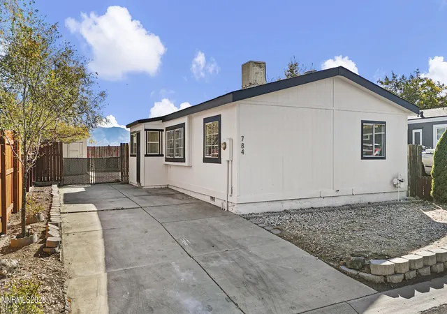 Manufactured home for sale at 784 Chari Dr, Mound House, NV 89706 | MLS# 260013108