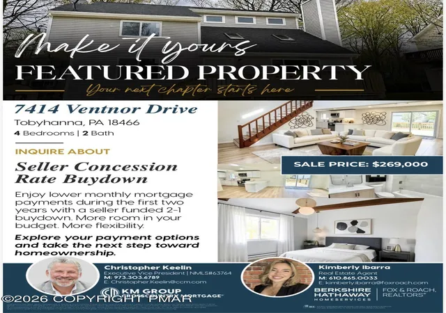 Photo 1 of Single family home for sale at 7414 Ventnor Dr, Tobyhanna, PA 18466 | MLS# PM-143254 | Listing updated on 2026-10-16