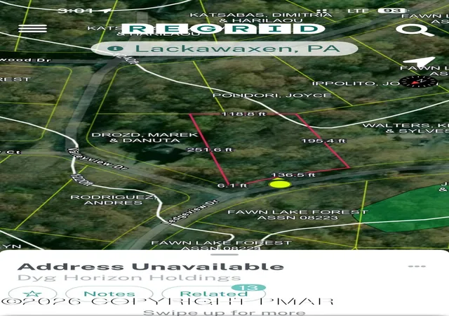 Photo 3 of Land for sale at Lot 27 Sec 8, Lackawaxen, PA 18435 | MLS# PM-145590 | Listing updated on 2026-10-13
