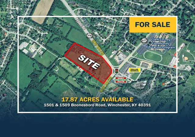 Photo 1 of Land for sale at 1509 Boonesboro Rd, Winchester, KY 40391 | MLS# 20101924 | Listing updated on 2026-10-13