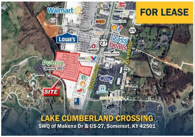 Land for sale at 145 Makena Dr #Outparcel 2, Somerset, KY 42501 | MLS# 26024953
