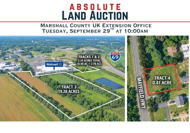 Photo 1 of Land for sale at 0 W 5th St #Tract 2, Benton, KY 42025 | MLS# 26023696 | Listing updated on 2026-09-15