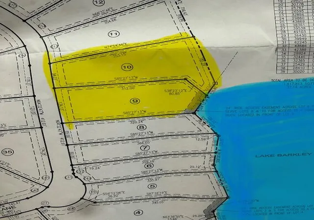 Photo 1 of Land for sale at Lot 9 & 10 Oak View Ln, Eddyville, KY 42038 | MLS# 26023922 | Listing updated on 2026-09-01