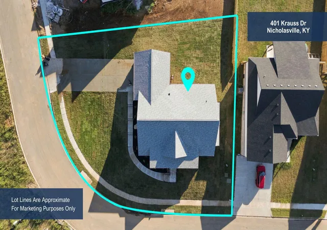 Photo 3 of Single family home for sale at 401 Krauss Dr, Nicholasville, KY 40356 | MLS# 26024075 | Listing updated on 2026-09-21