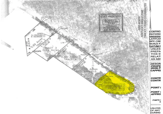 Photo 1 of Land for sale at 6 Bridge Holw Rd, Somerset, KY 42503 | MLS# 26024513 | Listing updated on 2026-09-08