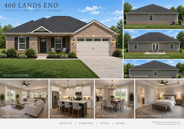 Photo 1 of Single family home for sale at 460 Lands End Dr, Berea, KY 40403 | MLS# 26025757 | Listing updated on 2026-10-13