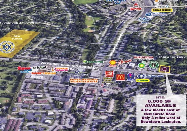Photo 2 of Land for sale at 2400 Versailles Rd, Lexington, KY 40504 | MLS# 26025892 | Listing updated on 2026-10-13