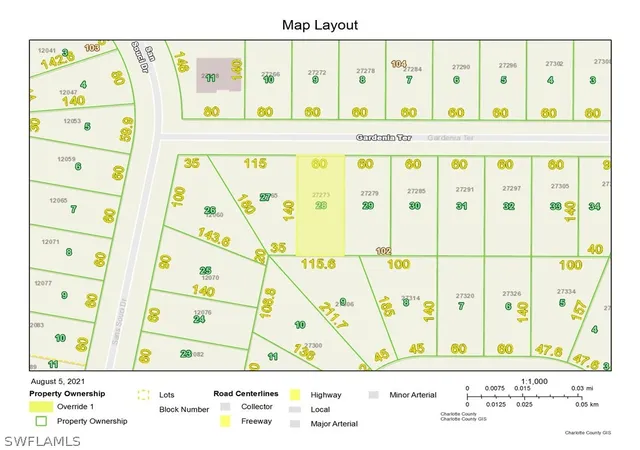 Photo 1 of Land for sale at 27273 Gardenia Ter, Punta Gorda, FL 33955 | MLS# 222021570 | Listing updated on 2026-09-16