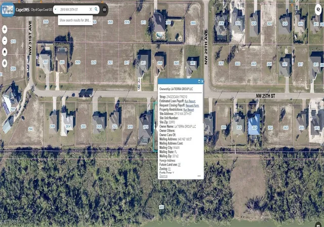 Photo 1 of Land for sale at 2910 Nw 25th St, Cape Coral, FL 33993 | MLS# 223076021 | Listing updated on 2026-09-16