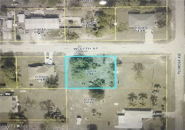 Photo 1 of Land for sale at 203 W 17th Street, Lehigh Acres, FL 33972 | MLS# 225065845 | Listing updated on 2026-10-14