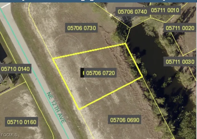 Photo 1 of Land for sale at 4021 Ne 12th Avenue, Cape Coral, FL 33909 | MLS# 2025008402 | Listing updated on 2026-09-09