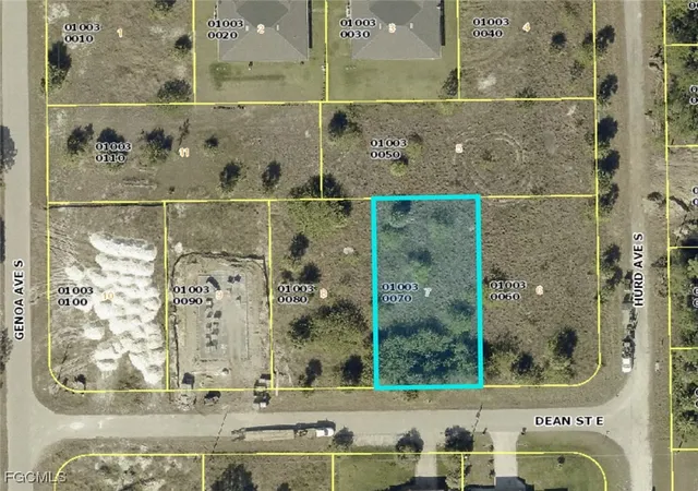 Photo 1 of Land for sale at 1115/1117 Dean St E, Lehigh Acres, FL 33974 | MLS# 2025008986 | Listing updated on 2026-09-21