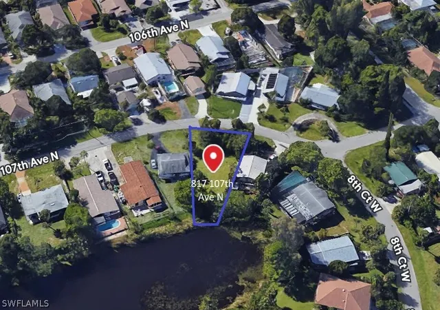 Photo 2 of Land for sale at 817 107th Avenue N, Naples, FL 34108 | MLS# 225075630 | Listing updated on 2026-09-08