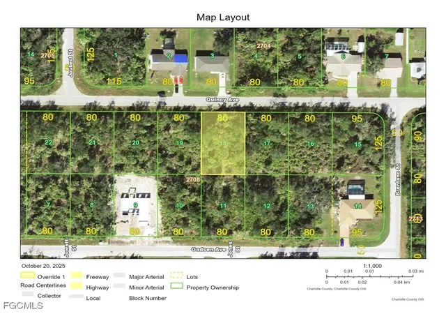 Photo 1 of Land for sale at 17447 Quincy Ave, Port Charlotte, FL 33948 | MLS# 2025016049 | Listing updated on 2026-10-13