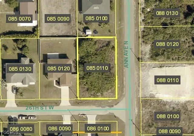 Photo 1 of Land for sale at 2500 26th Street W, Lehigh Acres, FL 33971 | MLS# 2025016106 | Listing updated on 2026-10-17
