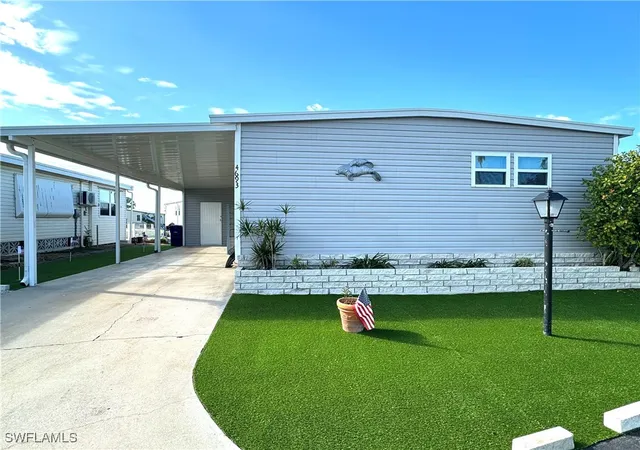 Photo 1 of Manufactured home for sale at 4693 Leilani Ln, Bonita Springs, FL 34134 | MLS# 225078827 | Listing updated on 2026-09-11