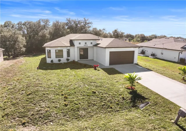 Photo 3 of Sale Pending at 442 Poplar St, Lehigh Acres, FL 33974 | MLS# 2026002040 | Listing updated on 2026-09-17