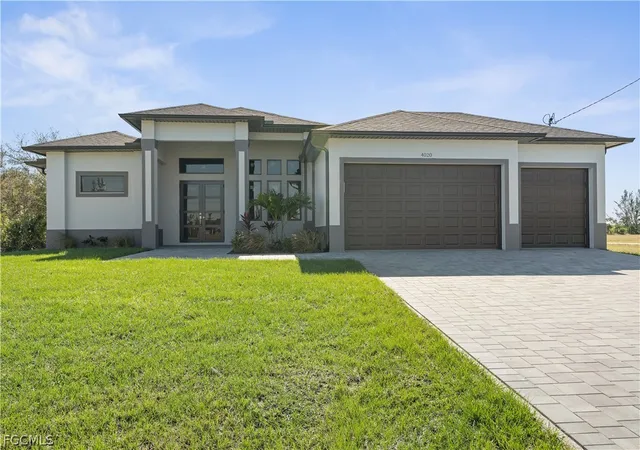 Photo 1 of Single family home for sale at 4020 Nw 20th Street, Cape Coral, FL 33993 | MLS# 2026006839 | Listing updated on 2026-09-14