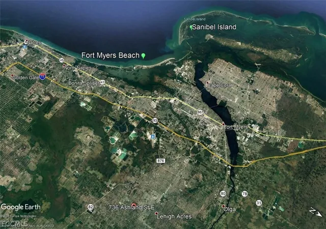 Photo 1 of Land for sale at 736 Ashland St E, Lehigh Acres, FL 33974 | MLS# 2026007191 | Listing updated on 2026-09-05