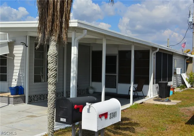Photo 1 of Manufactured home for sale at 3343 Rainbow Ln, North Fort Myers, FL 33903 | MLS# 2026008242 | Listing updated on 2026-10-05