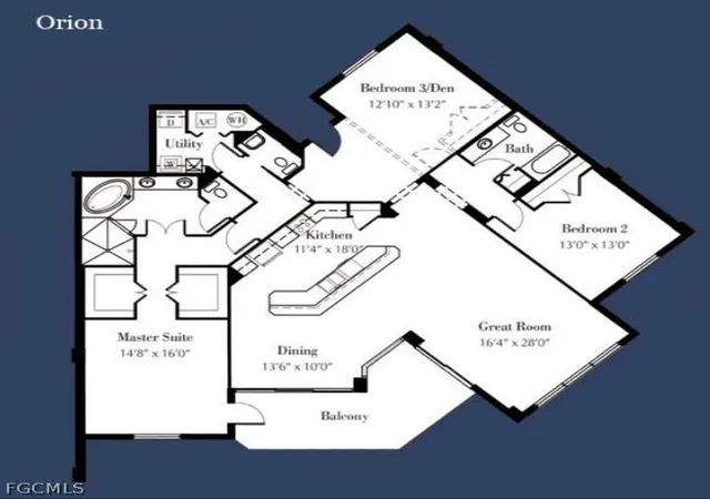Listing Photo 2 - Condo for sale in building located at 3426 Hancock Brg Pkwy, North Fort Myers, FL 33903 - Unit #704