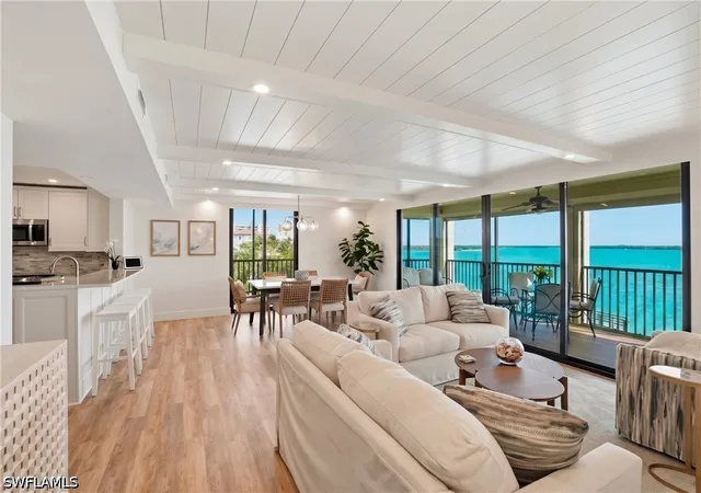 Listing Photo 5 - Condo for sale in building located at 8403 Estero Blvd, Fort Myers Beach, FL 33931 - Unit #201