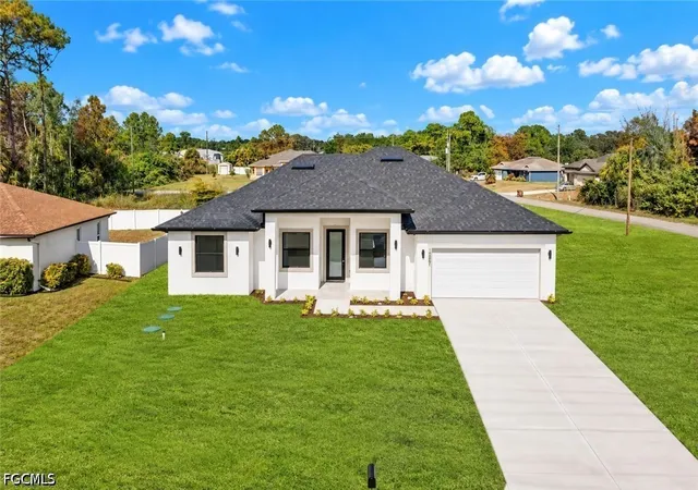 Photo 1 of Single family home for sale at 732 Alamo St E, Lehigh Acres, FL 33974 | MLS# 2026015657 | Listing updated on 2026-10-09