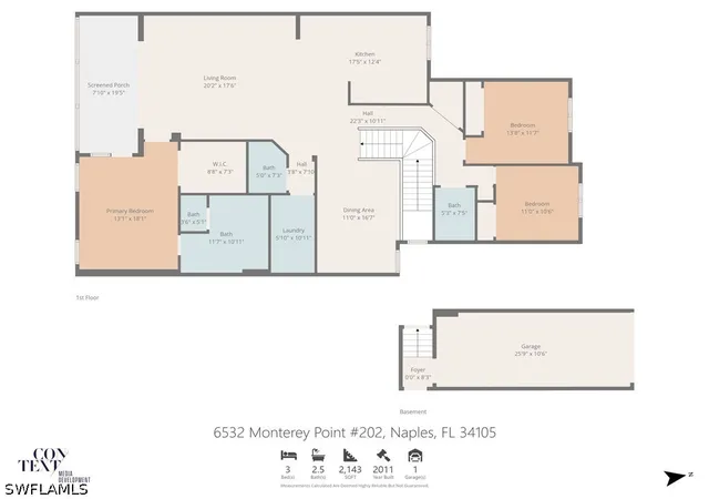 Listing Photo 5 - Condo for sale in building located at 6532 Monterey Pt, Naples, FL 34105 - Unit #202