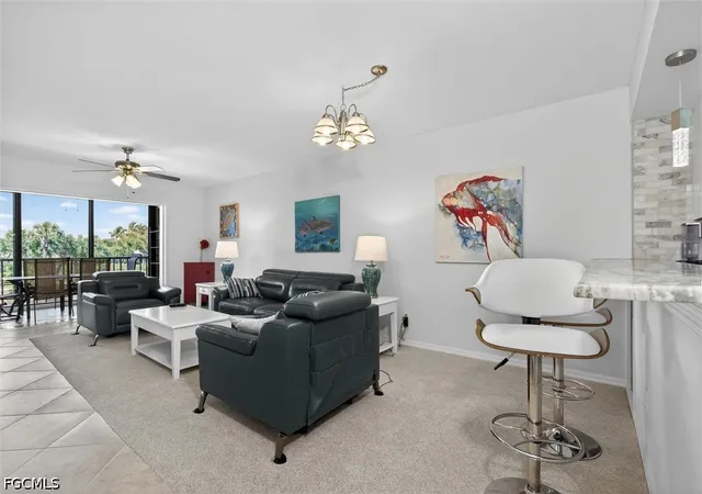Listing Photo 4 - Condo for sale in building located at 12191 Kelly Sands Wy, Fort Myers, FL 33908 - Unit #1518
