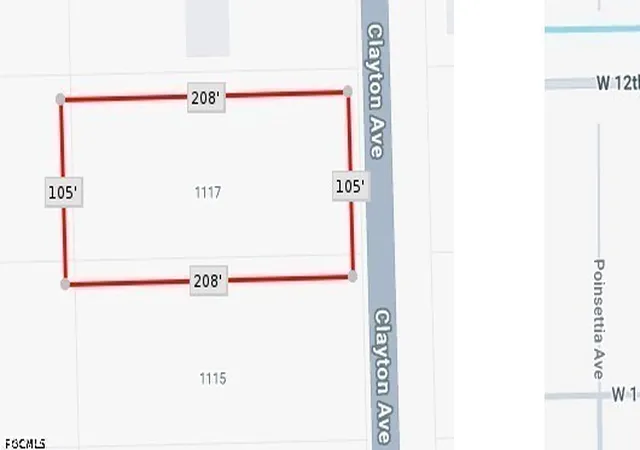 Photo 1 of Land for sale at 1117 Clayton Ave, Lehigh Acres, FL 33972 | MLS# 2026023323 | Listing updated on 2026-09-07