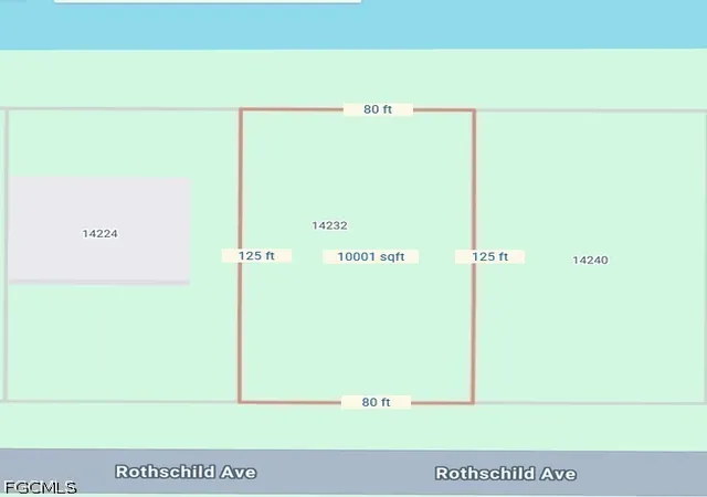 Photo 2 of Land for sale at 14232 Rothschild Ave, Port Charlotte, FL 33953 | MLS# 2026023815 | Listing updated on 2026-10-29