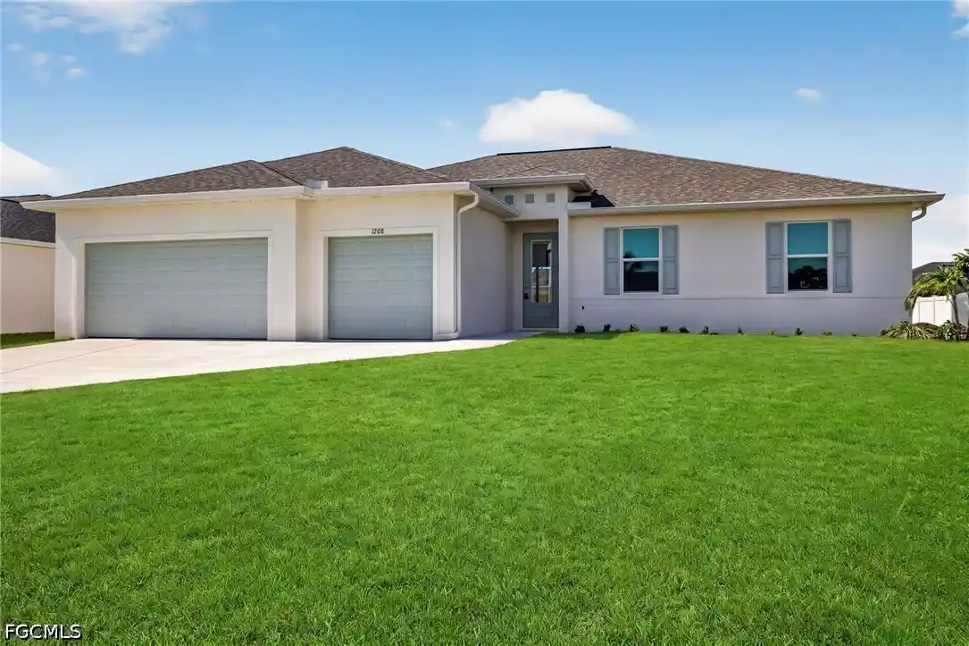 Single family home for sale at 1208 NW 19th Street, Cape Coral, FL 33993 | MLS# 2026027597