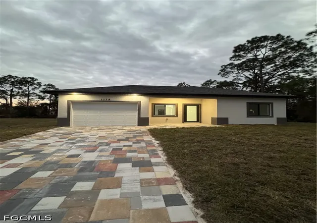 Photo 1 of Single family home for sale at 1178 Ebers St E, Lehigh Acres, FL 33974 | MLS# 2026027849 | Listing updated on 2026-10-22