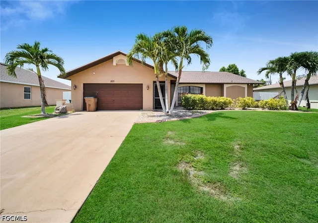 Photo 1 of Single family home for sale at 203 Se 16th Terrace, Cape Coral, FL 33990 | MLS# 2026028708 | Listing updated on 2026-09-14