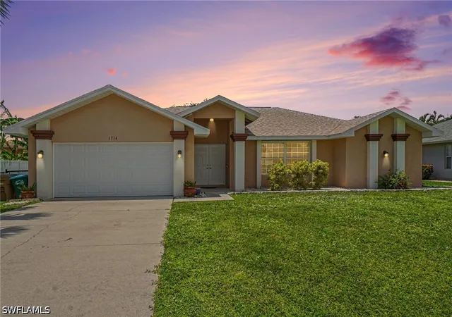 Photo 1 of Sale Pending at 1714 Se 21st Terrace, Cape Coral, FL 33990 | MLS# 226022585 | Listing updated on 2026-09-14