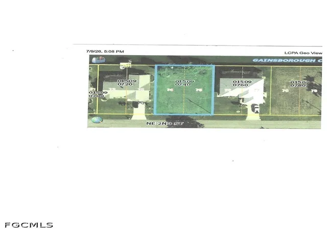 Photo 1 of Land for sale at 2003 Ne 2 Street, Cape Coral, FL 33909 | MLS# 2026029599 | Listing updated on 2026-09-03