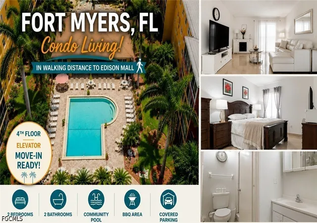 Condo for sale at 2366 E Mall Dr #414, Fort Myers, FL 33901 | MLS# 2026029630