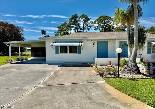 Photo 1 of Townhouse for sale at 4 Desert Ash Ct, Lehigh Acres, FL 33936 | MLS# 2026030273 | Listing updated on 2026-09-02
