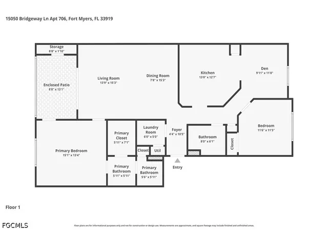 Photo 1 of Condo for sale at 15050 Bridgeway Ln #706, Fort Myers, FL 33919 | MLS# 2026030293 | Listing updated on 2026-09-26