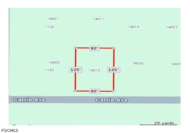 Photo 3 of Land for sale at 14012 Carrie Ave, Port Charlotte, FL 33953 | MLS# 2026030520 | Listing updated on 2026-09-11