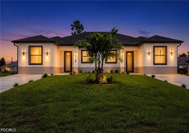 Photo 1 of Multi family home for sale at 4818/4820 Golfview Blvd, Lehigh Acres, FL 33973 | MLS# 2026031684 | Listing updated on 2026-09-05