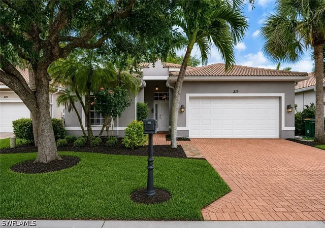 Single family home for sale at 219 Glen Eagle Cir, Naples, FL 34104 | MLS# 226025473