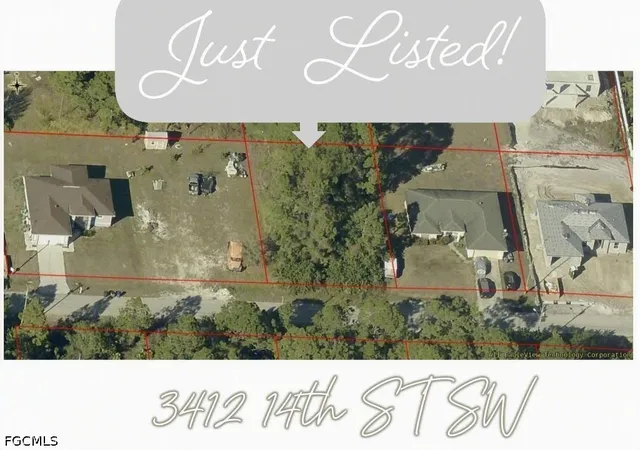 Photo 1 of Land for sale at 3412 14th Street Sw, Lehigh Acres, FL 33976 | MLS# 2026032538 | Listing updated on 2026-09-04