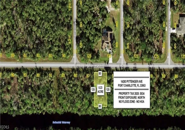 Photo 1 of Land for sale at 14283 Pittenger Ave, Port Charlotte, FL 33953 | MLS# 2026034342 | Listing updated on 2026-10-16
