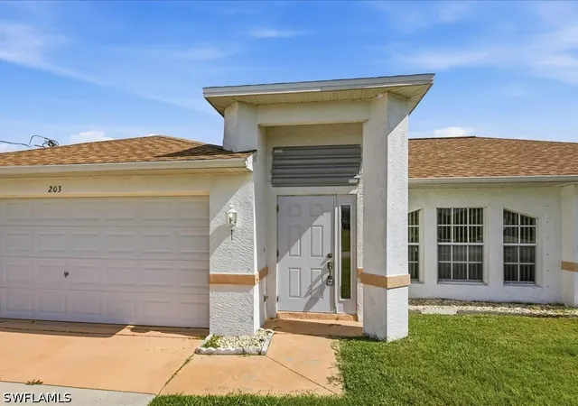 Photo 1 of Sale Pending at 203 Ne 24Th Ter, Cape Coral, FL 33909 | MLS# 226027575 | Listing updated on 2026-09-18