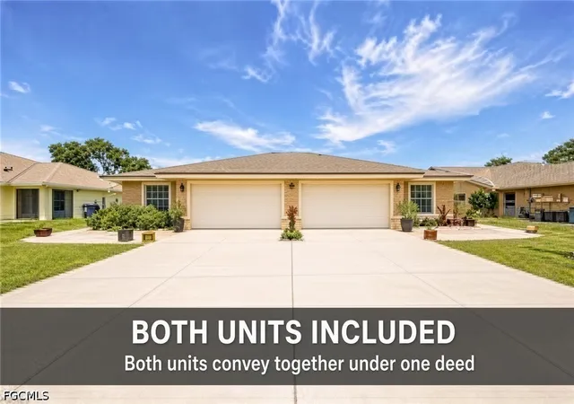 Multi family home for sale at 5887 Littlestone Ct #B, North Fort Myers, FL 33903 | MLS# 2026035754